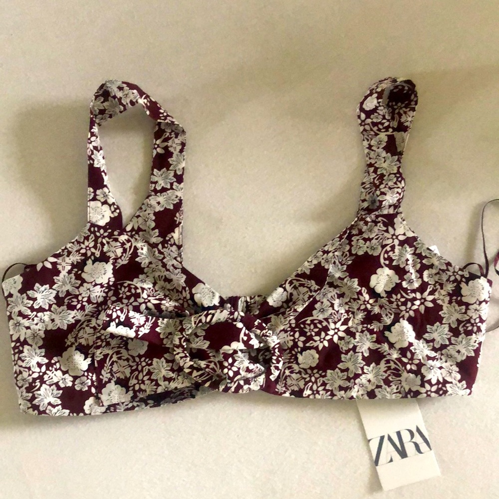 Zara crop top , size M . Brand new